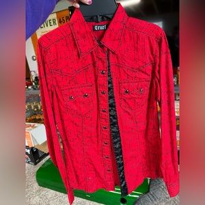 Girls button down collared shirt